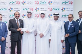 Dubai Cares receives AED1 million donation from Lulu Group International