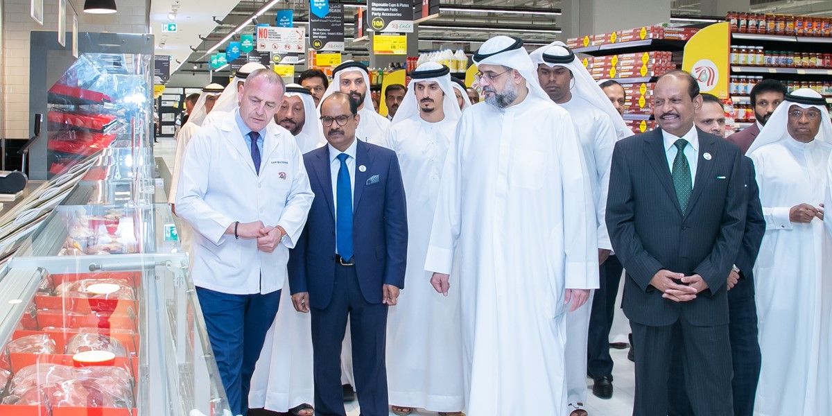 Sharjah Crown Prince inaugurates Lulu Hypermarket in Al Rayyan Mall