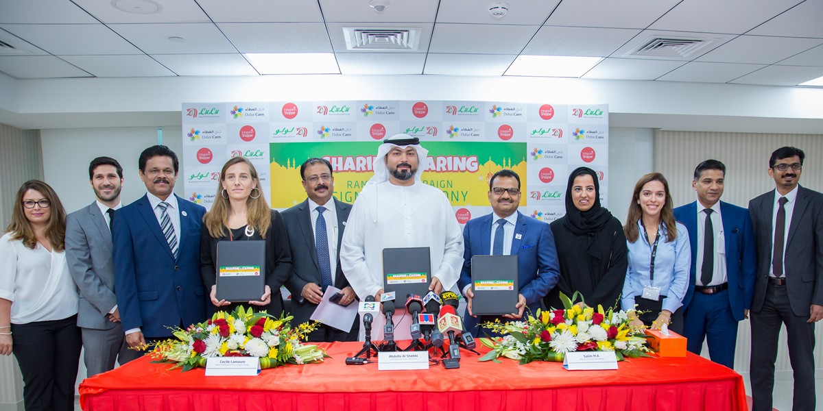 LuLu launches Sharing is Caring donation drive in support of Dubai Cares