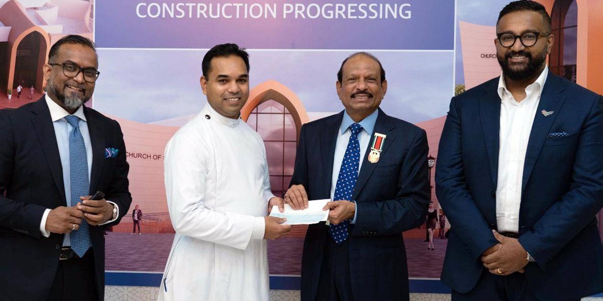 Yusuffali donates Dh500,000 for new CSI church in Abu Dhabi